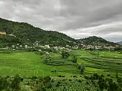 Landscape of Balthali Village