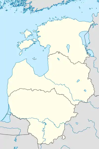 Jonava is located in Baltic states