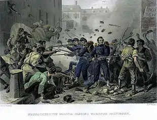 Image 7The Baltimore riot of 1861 (from History of Baltimore)