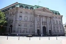 Headquarters of the Banco de la Nación Argentina.