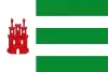 Flag of Alcalá de Moncayo, Spain