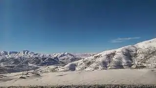 Snow covered Kali Khan