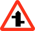 Staggered junction ahead