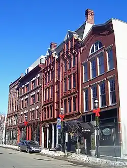 Griggs Building, Waterbury, 1884.