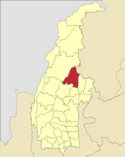 Location in Sagaing region