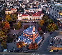 Banya Bashi Mosque from the west