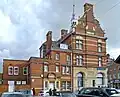 Seen from Enfield market square