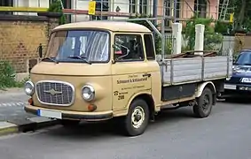 Barkas B1000 flatbed truck