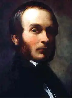 Portrait of Dr. John Snow (detail), 1847, private collection