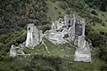 Aerial view of the castle from the northern side (September 2008)