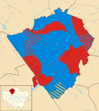 2014 results map