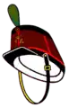 The Barretina (shako), famous symbol of the Colégio Militar