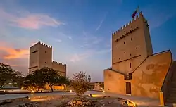 View of Barzan Towers