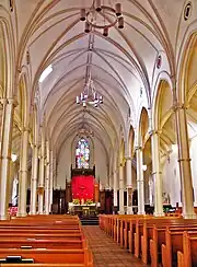 Interior and altar of St. Basil's Church, Toronto