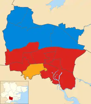 1990 results map