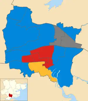 2004 results map