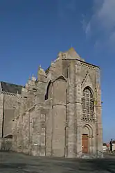 The church in La Chapelle-Saint-Laurent