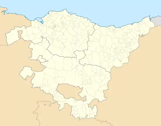 Hernani is located in the Basque Country