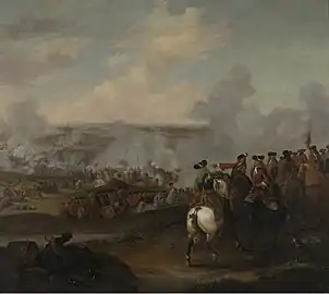 Battle of Blenheim by Joshua Ross, 1715, at the Cabinet Office