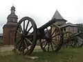 Cannons on the Baturyn Fortress Citadel