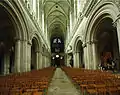 An interior view of the cathedral