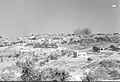 Houses being demolished by the Harel Brigade. Bayt Nattif, 1948