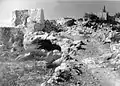 Bayt Nattif during demolition by the Harel Brigade, 1948