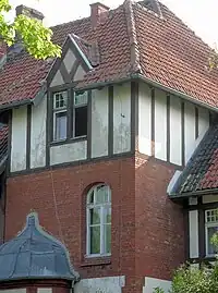 Timber framing detail