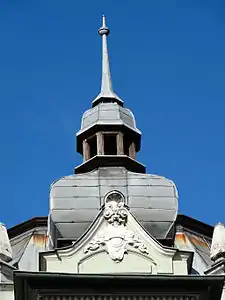 Detail of roof lantern