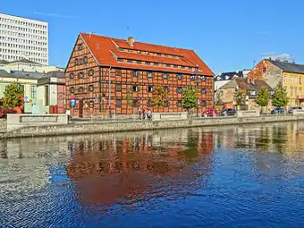 View from the Brda river