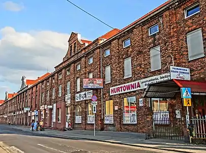 Facade Chocimska street