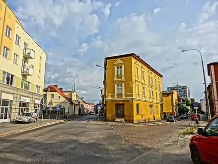 Corner house from the street