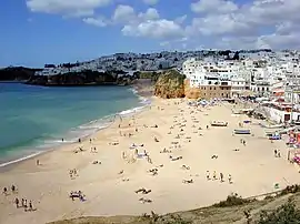 Praia dos Pescadores in the municipality of Albufeira