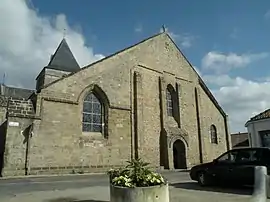 The church of Saint-Philibert, in Beauvoir-sur-Mer