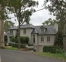 House in Beecroft, New South Wales with a more eclectic mix of various revival styles