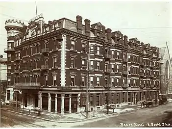 Beers Hotel, St. Louis, 1884