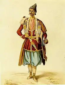 A Tatar Bek (Azerbaijani) from Karabakh. (artist - Gagarin GG)