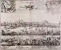 The Siege of Kandia. Anonymous engraving, 1669.