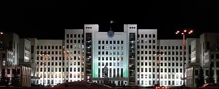 The Government House at night, 2006