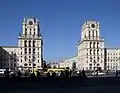 Minsk, Railway Terminal square