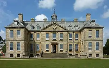 The southern facade of Belton House