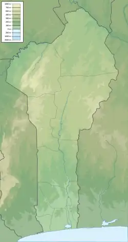 Zou River is located in Benin