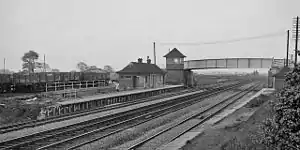 Beningbrough railway station in 1961