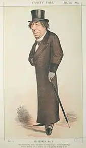 Image 24Caricature of British Prime Minister Benjamin Disraeli in Vanity Fair, 30 January 1869 (from Culture of the United Kingdom)