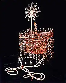 The Imperial crown of Japanese emperor Kōmei (1831–1867).