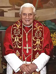 Photograph of Pope Benedict XVI