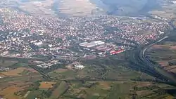 Aerial view on Železnik