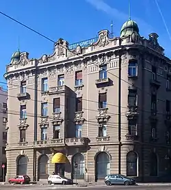 Secession style Hotel Bristol by Nikola Nestorović, 1912