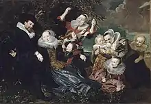 The Beresteyn family in 1635, now attributed to Pieter Soutman