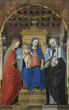 Bergognone, Mystic Marriage of St. Catherine of Alexandria